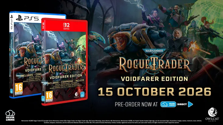 Warhammer 40.000: Rogue Trader Voidfarer portada laedicionespecial.es