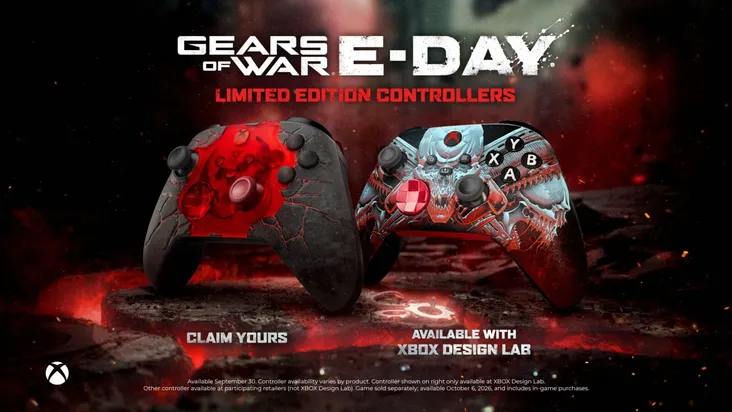 Gears of War: E-Day Controller Limited Edition portada laedicionespecial.es