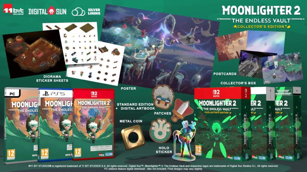 de Moonlighter 2: The Endless Vault Collector's Edition Switch 2 PS5 PC