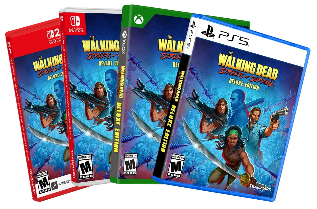 The Walking Dead: Streets of Survival edición Física PS5 Xbox Series X Switch Switch2