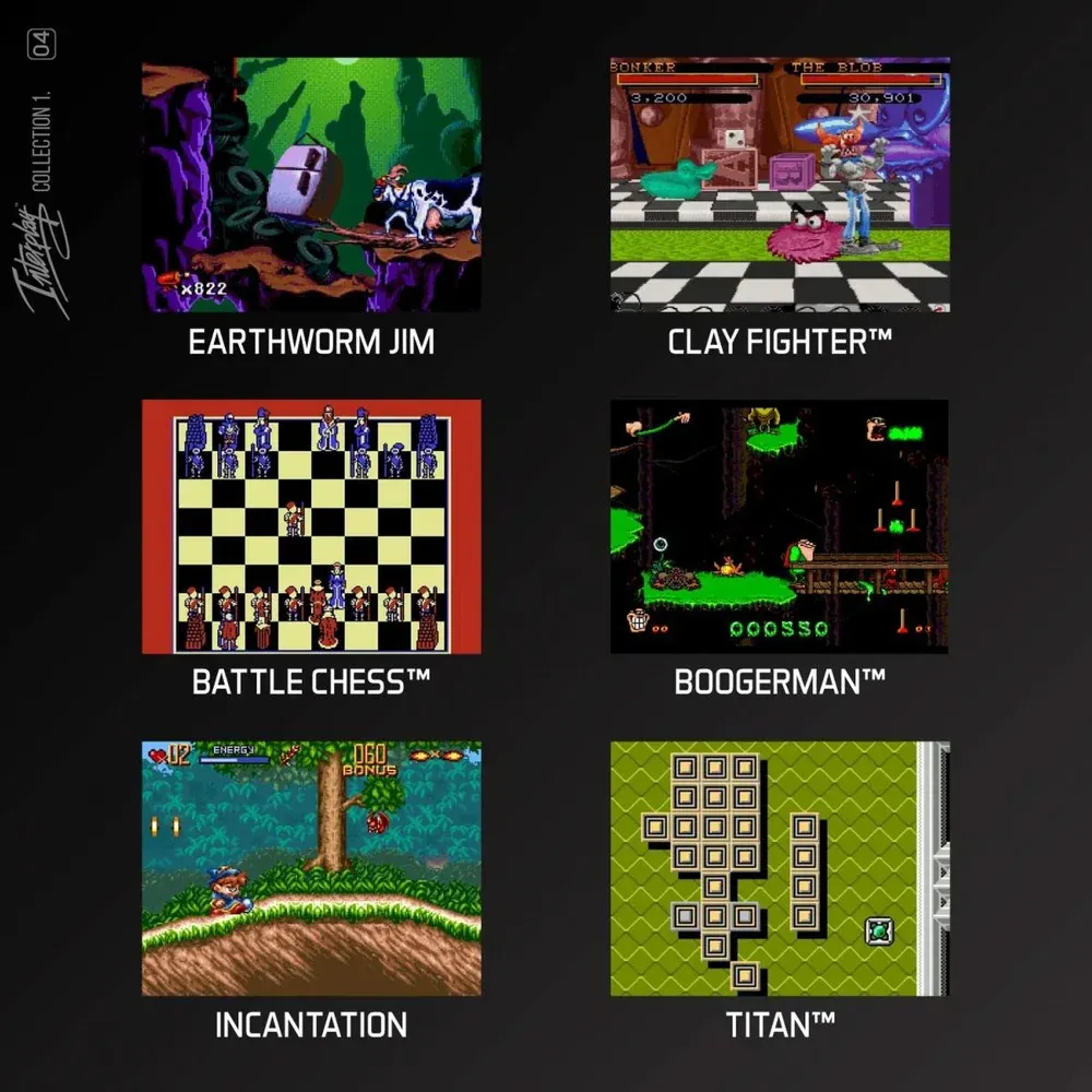 Evercade Interplay Collection 1 juegos