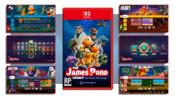 The James Pond Legacy: The Pond Is Not Enough portada laedicionespecial.es