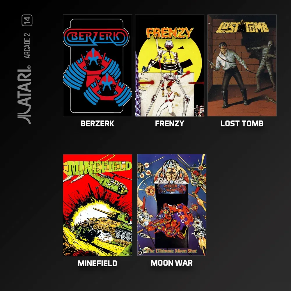 Evercade Atari Arcade 2 juegos