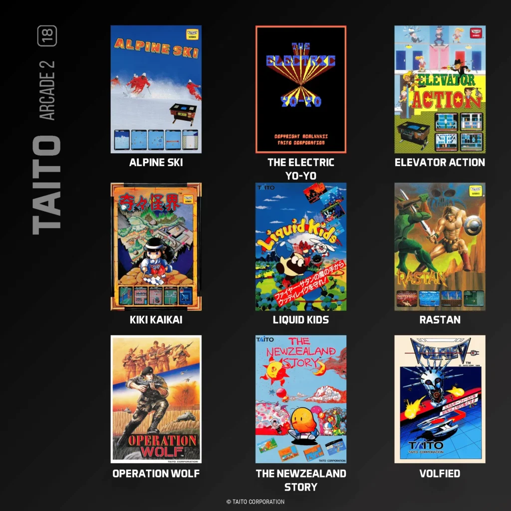 Evercade Taito Arcade 2 juegos
