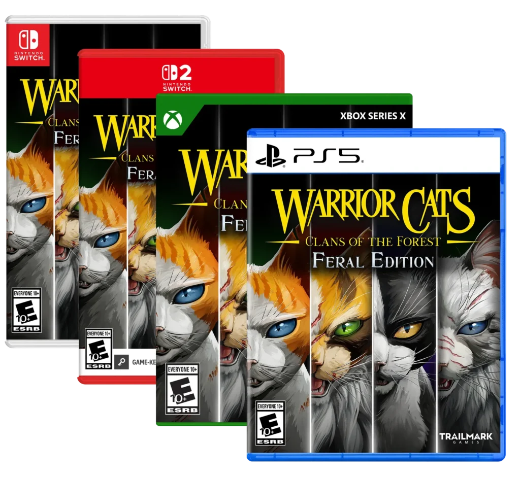 Warrior Cats: Clans of the Forest Physcal Edition PS5 switch Switch 2 Xbox Series X
