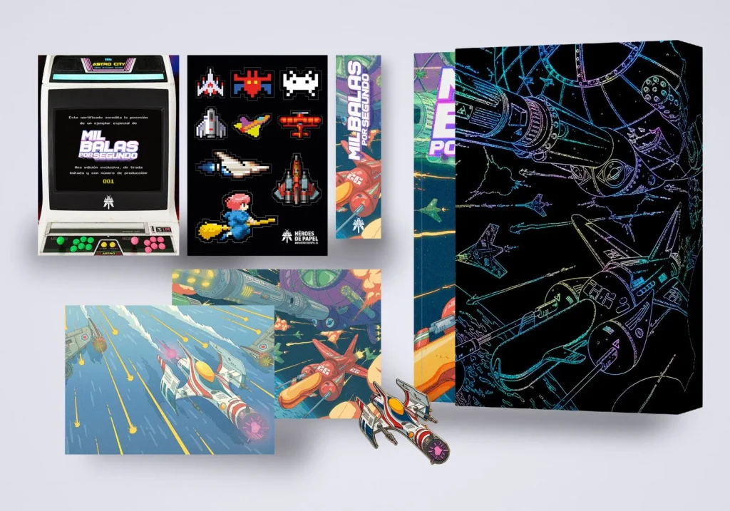 Mil balas por segundo: La gran Enciclopedia del shoot’em up arcade Edición Coleccionista David Boscá Albors