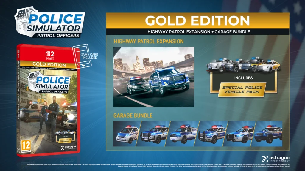 Police Simulator: Patrol Officers Gold Edition Edición Física Nintendo Switch 2
