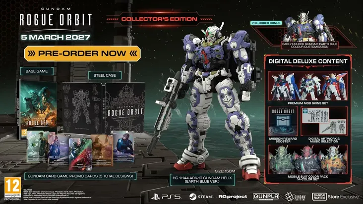 GUNDAM ROGUE ORBIT portada laedicionespecial.es