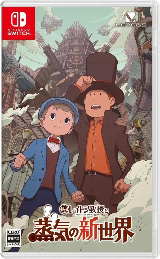 Professor Layton and The New World of Steam Edición Física Nintendo Switch