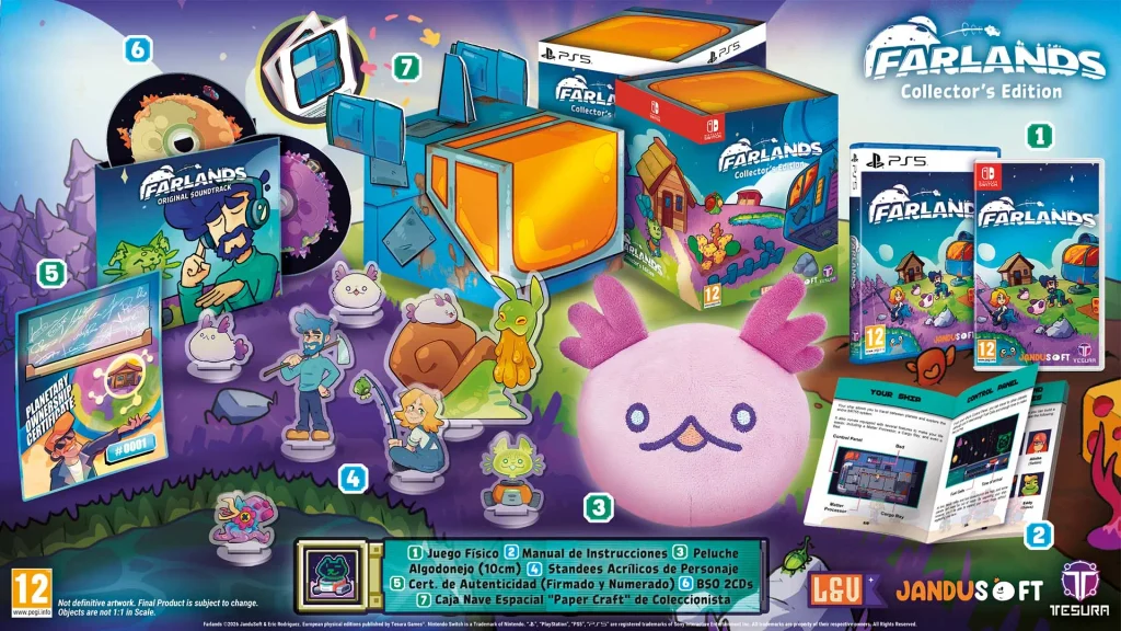 Farlands Collector's Edition Nintendo Switch PS5