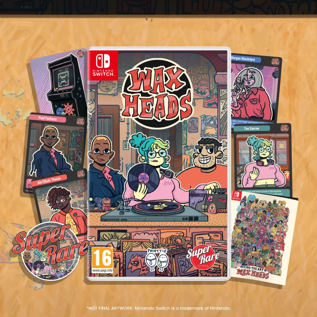 Wax Heads Collector's Edition Nintendo Switch