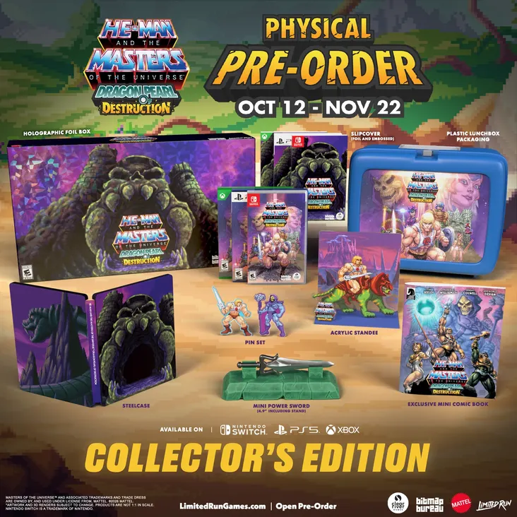 He-Man and the Masters of the Universe: Dragon Pearl of Destruction portada laedicionespecial.es