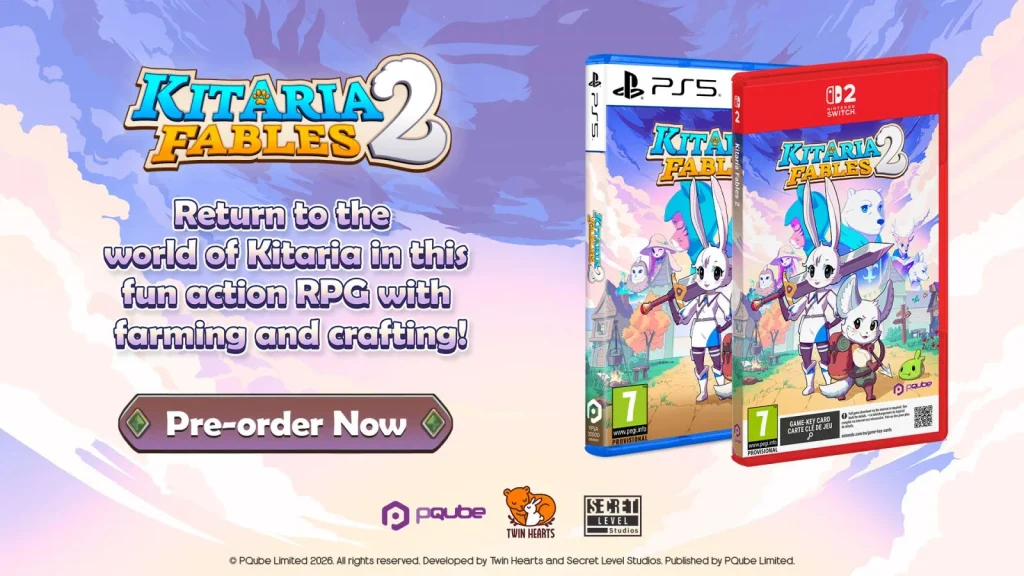 Kitaria Fables 2 Edición Física PS5 Nintendo Switch 2