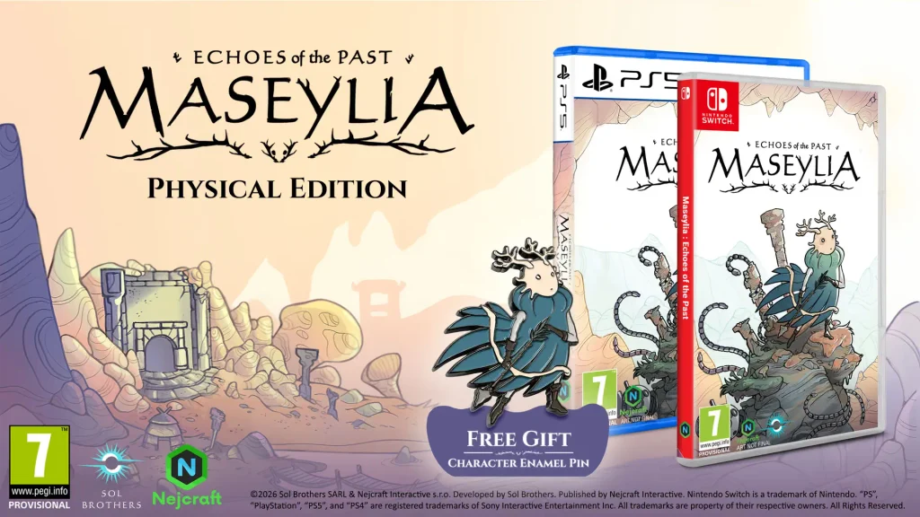 Maseylia: Echoes of the Past Limited Edition Ps5 Switch